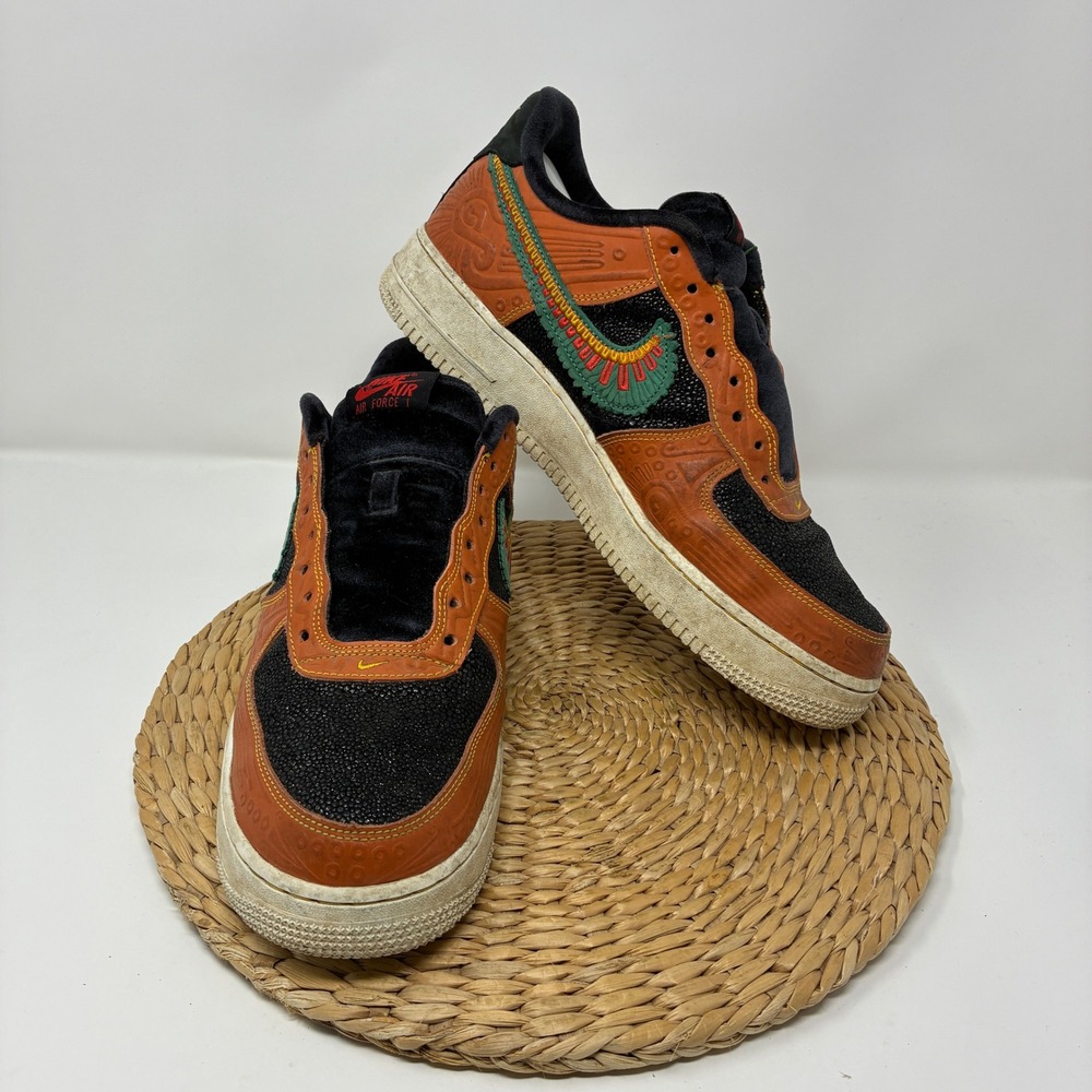 Nike Air Force 1 Low Siempre Familia DO2157-816 Men's Size 10.5 Day of Dead